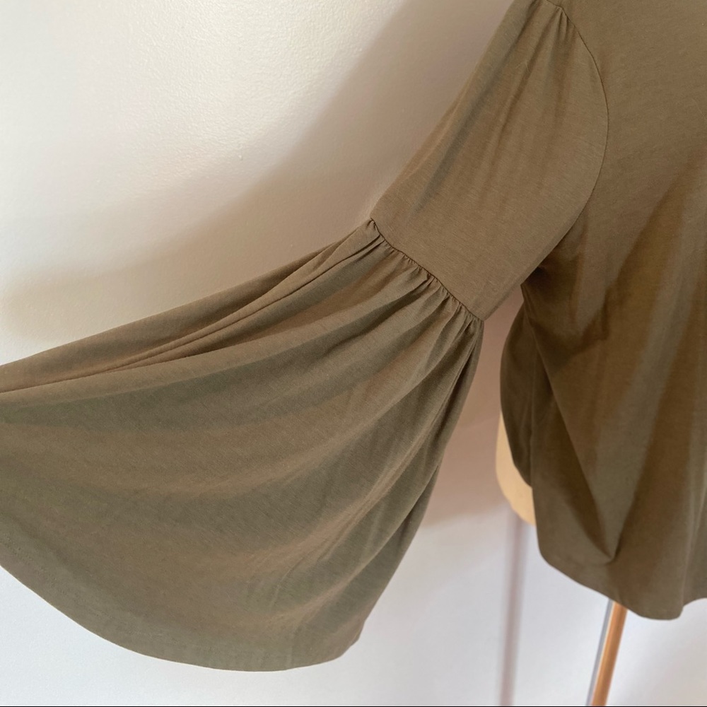 Nice top with bell sleeves